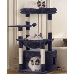 Heybly Kratzbaum, Katzenbaum Rauchgrau