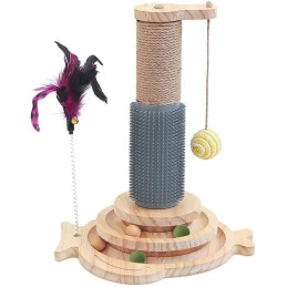 Marchul 5 in 1 Katzenspielzeug Kratzbaum