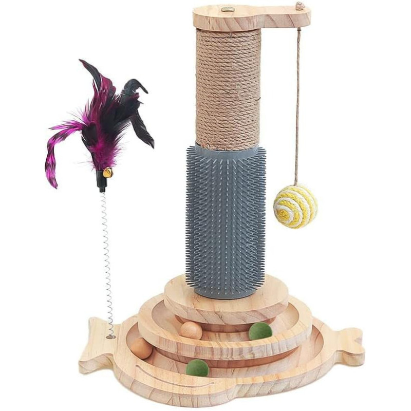 Marchul 5 in 1 Katzenspielzeug Kratzbaum