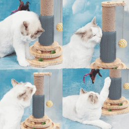 Marchul 5 in 1 Katzenspielzeug Kratzbaum