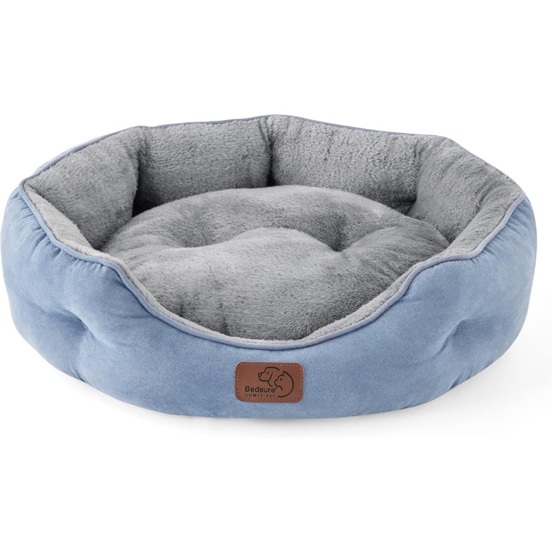 BEDSURE Katzenbett oder kleine Hunde waschbar in blau