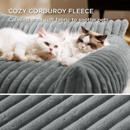 BEDSURE Katzenbett groß orthopädisches Hundesofa