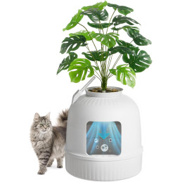 Lifewit Katzenklo Blumentopf