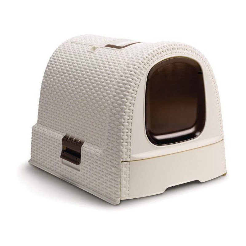 Curver petlife Katzentoilette mit Deckel