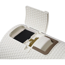 Curver petlife Katzentoilette mit Deckel